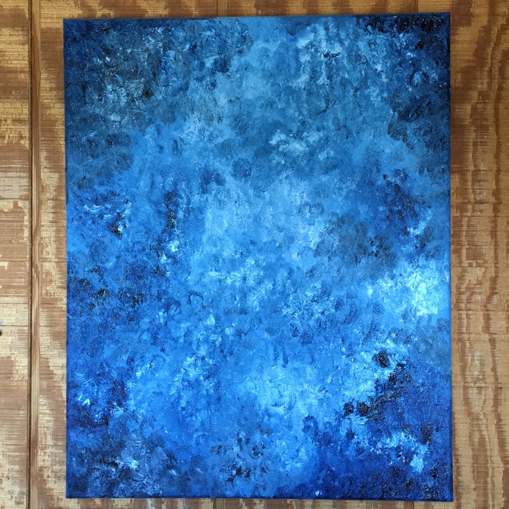 Hand painted canvas (acrylic)